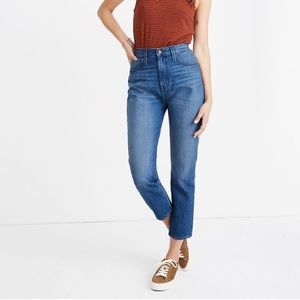 Madewell high rise mom jeans (NWT)